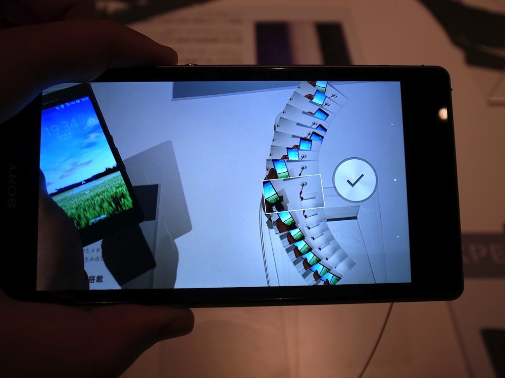 Xperia z1 touch and try 10