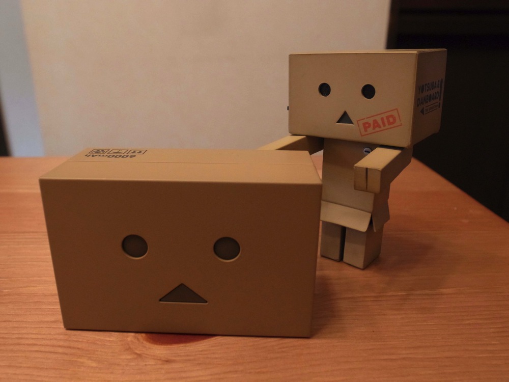 目が光る！かわいい！「cheero Power Plus DANBOARD version -mini- 」を買った！