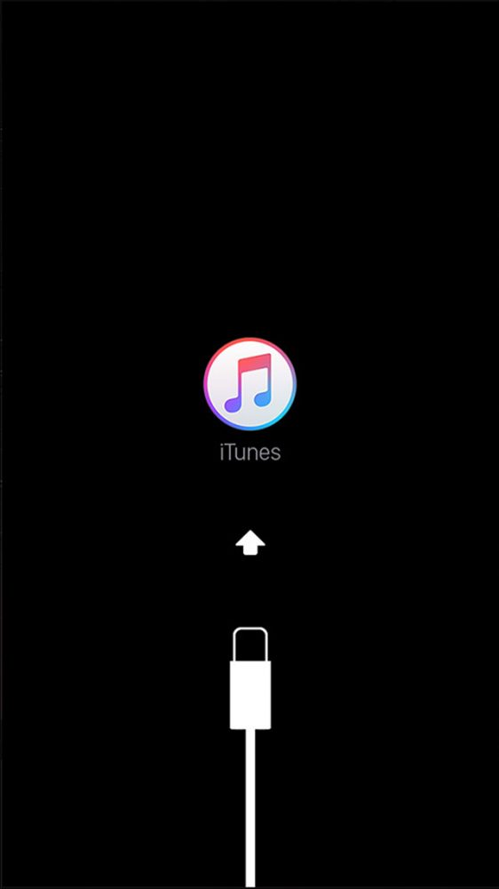 iPhone リカバリーモード 画面