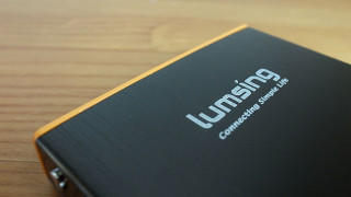 デザインがなかなかにカッコいい「Lumsing 6000mAh モバイルバッテリー」