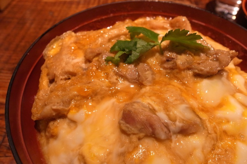 親子丼 アップ