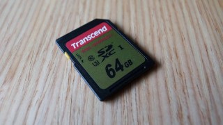 TranscendのUHS-I U3対応SDXCカード買ってみた