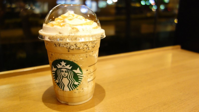 コーヒー&クリーム フラペチーノ with コーヒービッツ スタバ