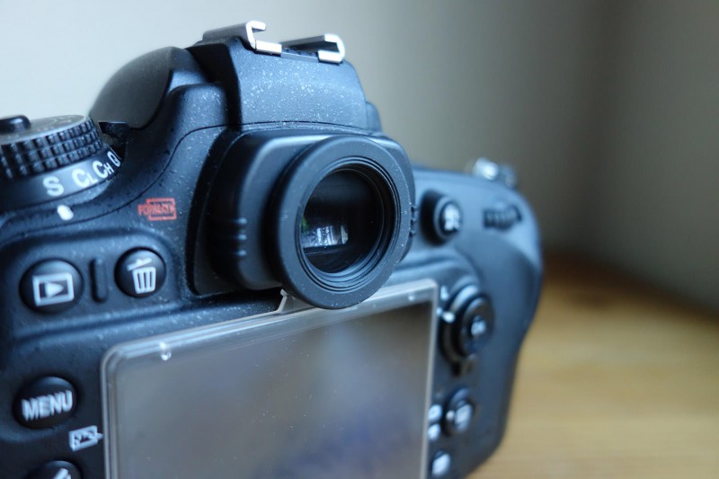 Nikon D600 丸窓ファインダー