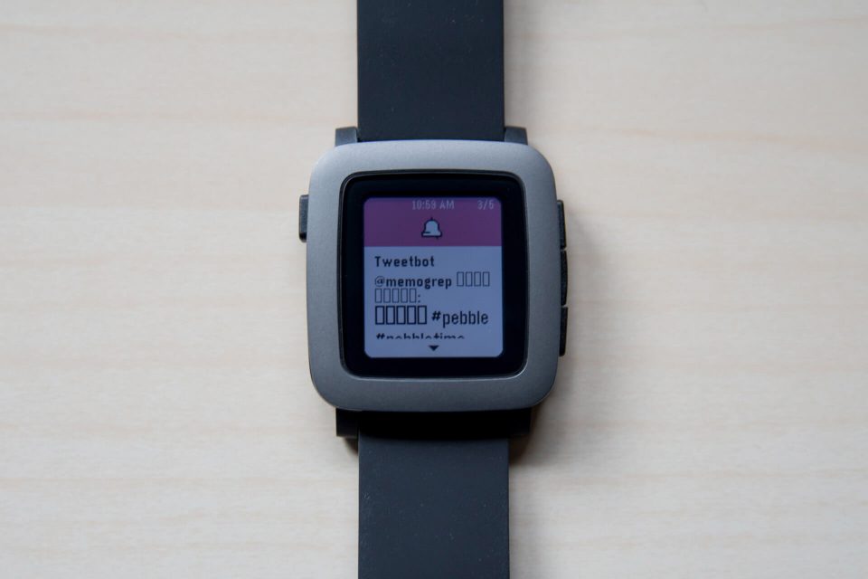 Pebble Time 日本語化 方法 Android iOS
