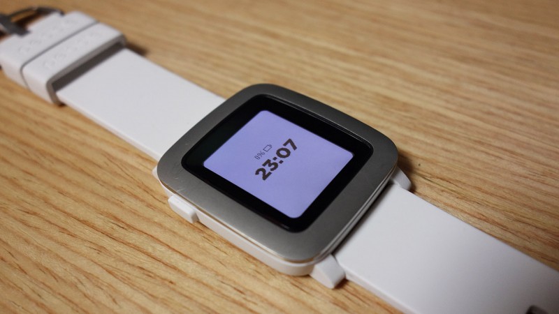 Pebble Time battery 0
