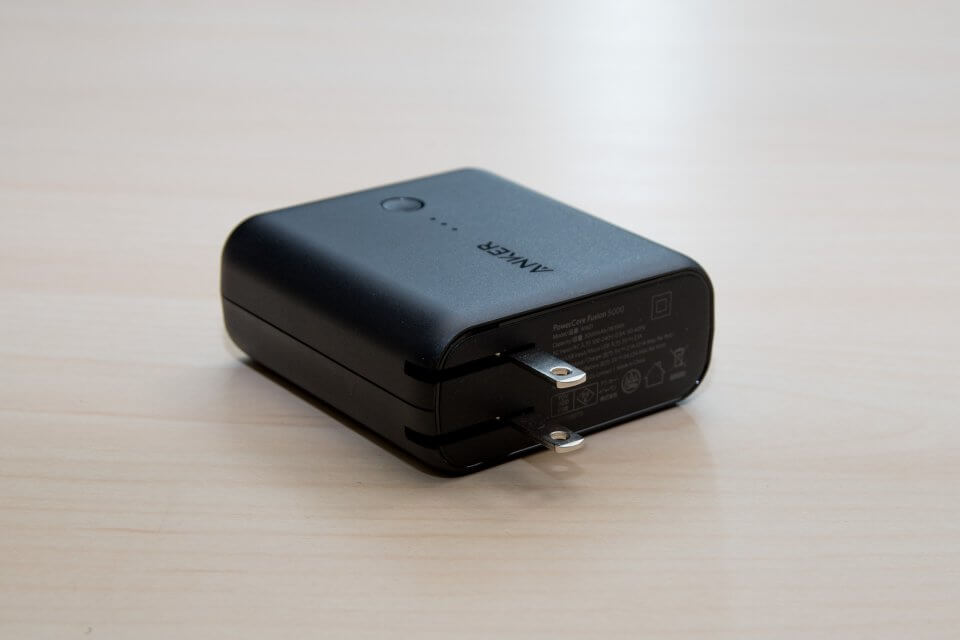 Anker PowerCore Fusion モバイルバッテリー 充電器 レビュー