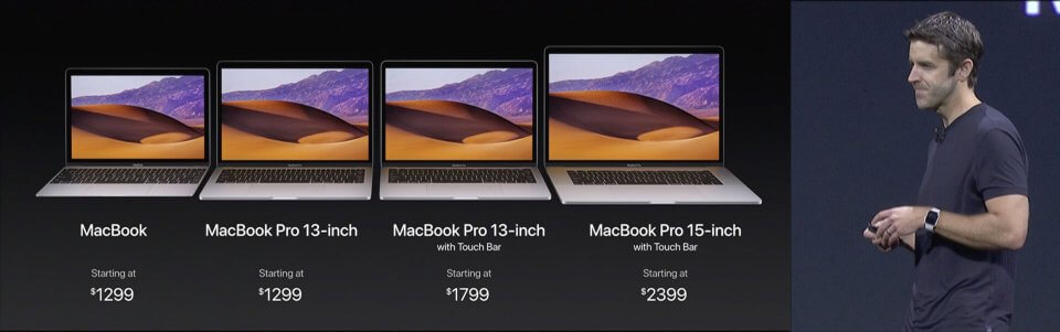 Apple WWDC 2017 MacBook Pro