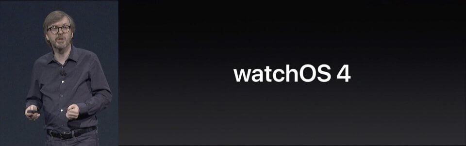 Apple WWDC 2017 watchOS 4