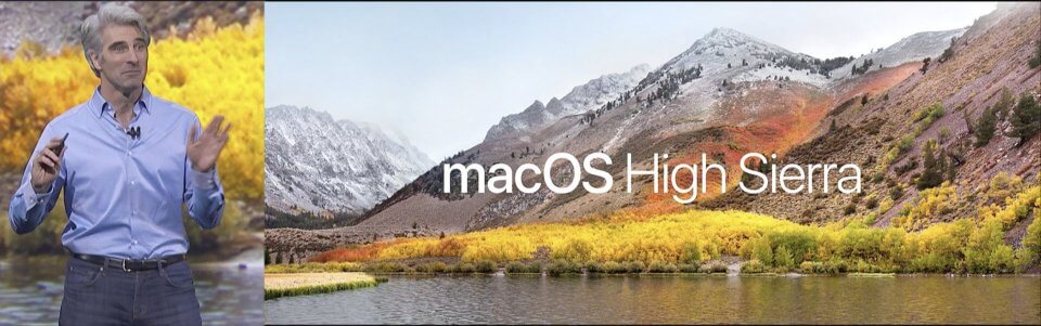 Apple WWDC 2017 macOS High Sierra