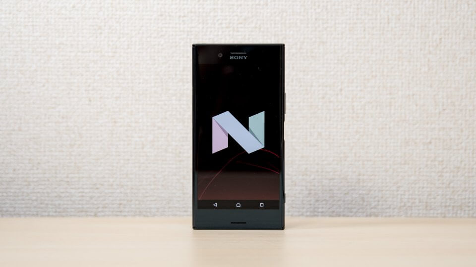 Xperia XZ Premium SO-04J 設定