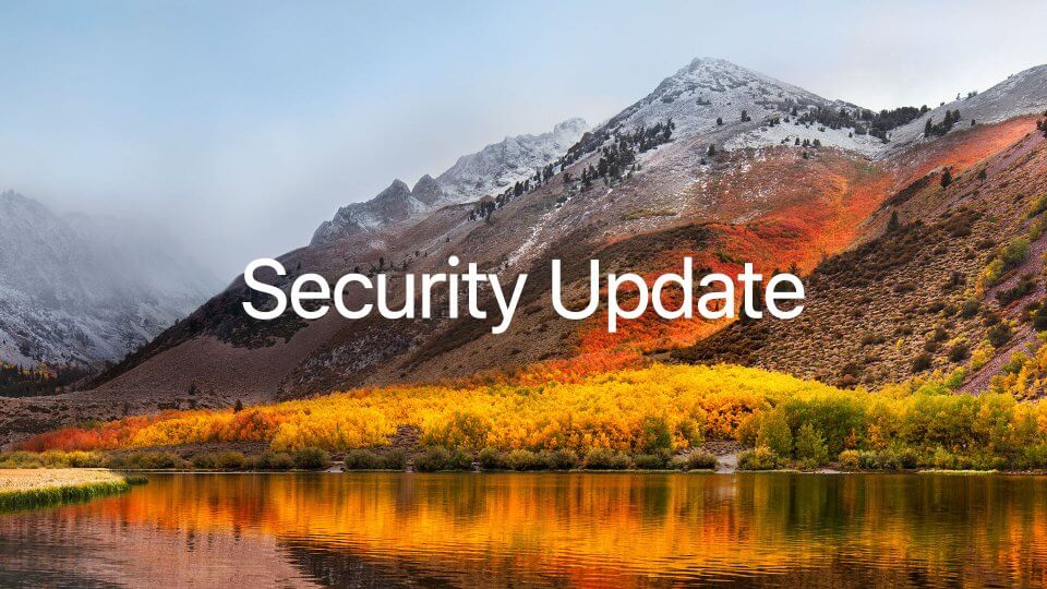 macOS High Sierra セキュリティアップデート