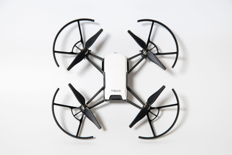DJI Telloのトップビュー