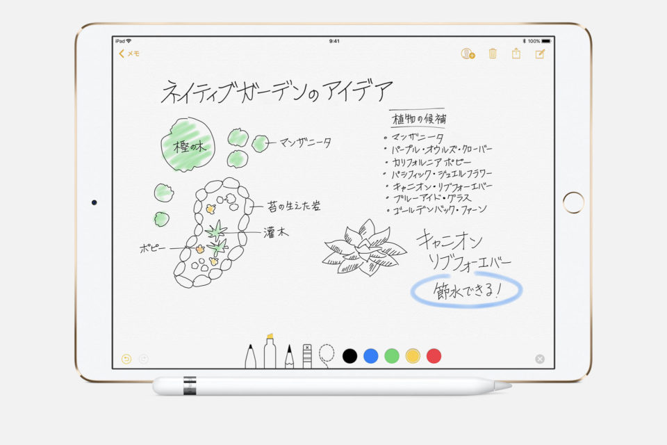 iPad Proでメモ取ったりしたい