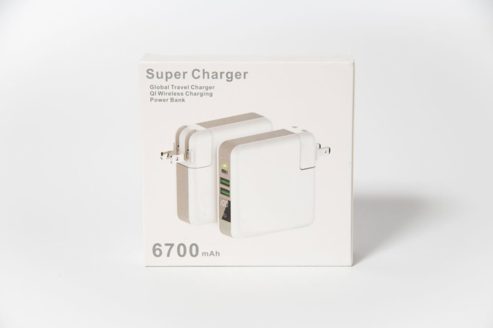 モバイルバッテリー qi ワイヤレス充電器 化粧箱