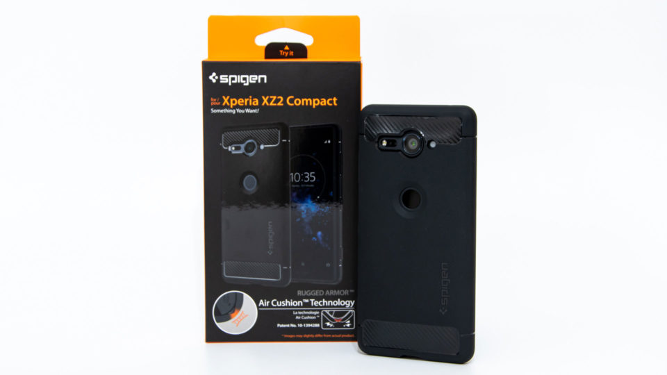 Xperia XZ2 Compact ケース Spigen ラギッド・アーマー