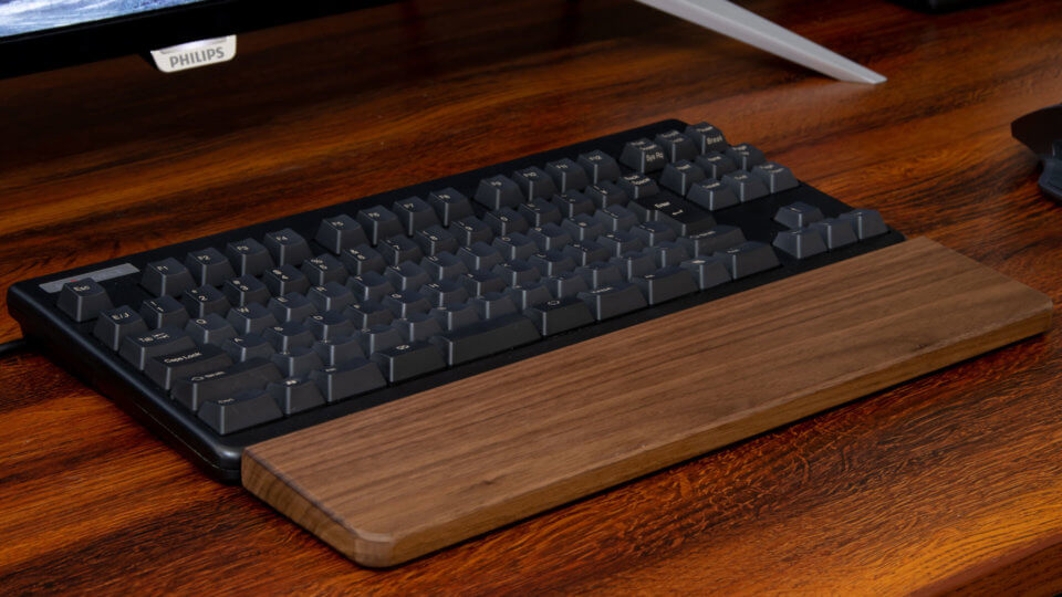 ウッドパームレスト レビュー