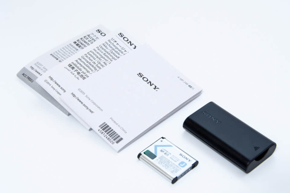 SONY RX0 アクセサリーキット ACC-TRDCJ 同梱物