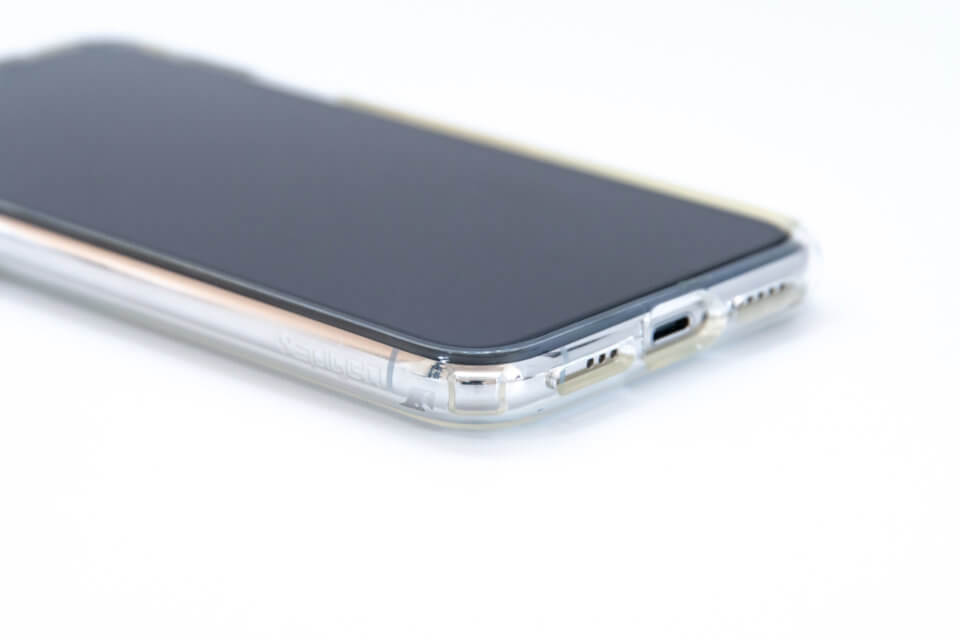 iPhone XS リキッド・クリスタル エアークッション
