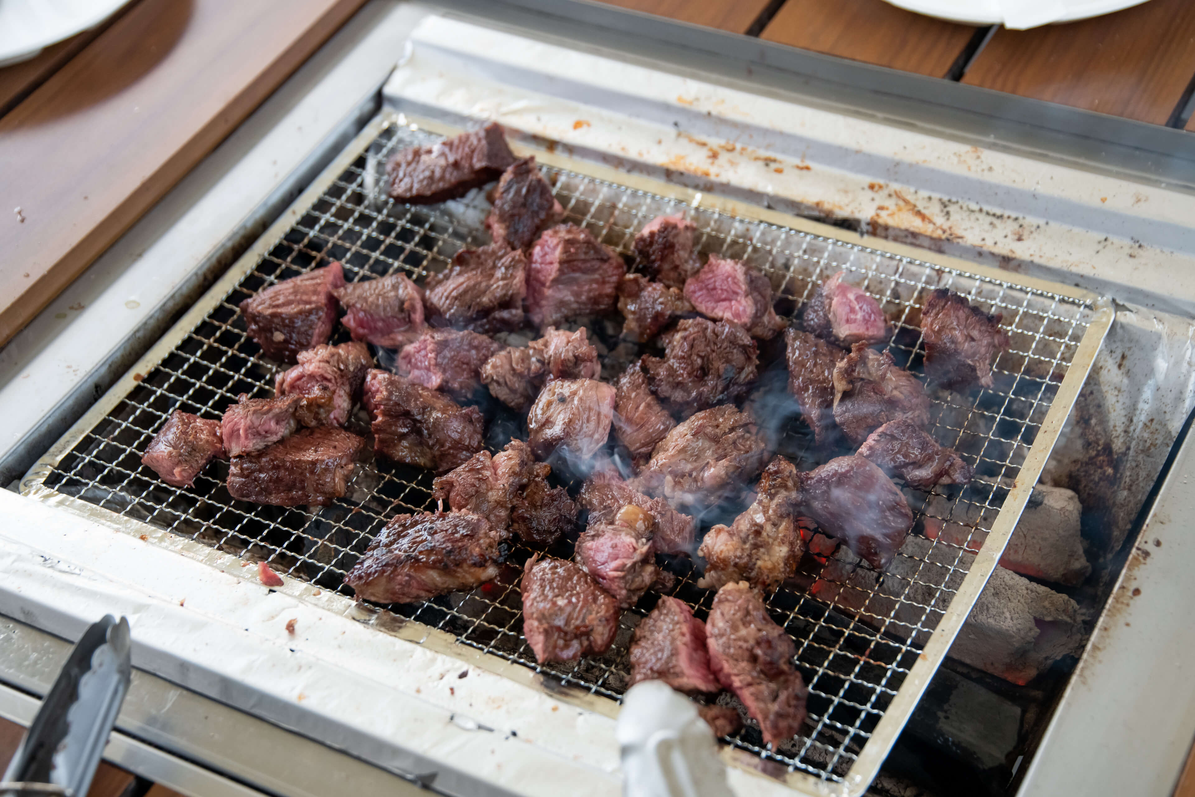 新宿FlagsBBQ&ビアガーデン アンガス牛ステーキ