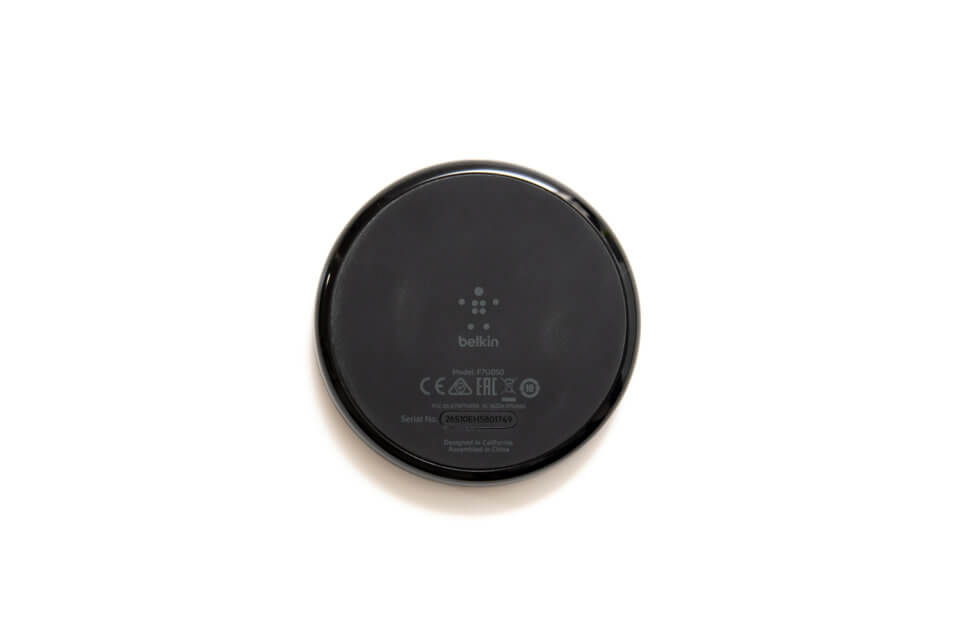 BOOST↑UP ボールドワイヤレス充電パッド 底部