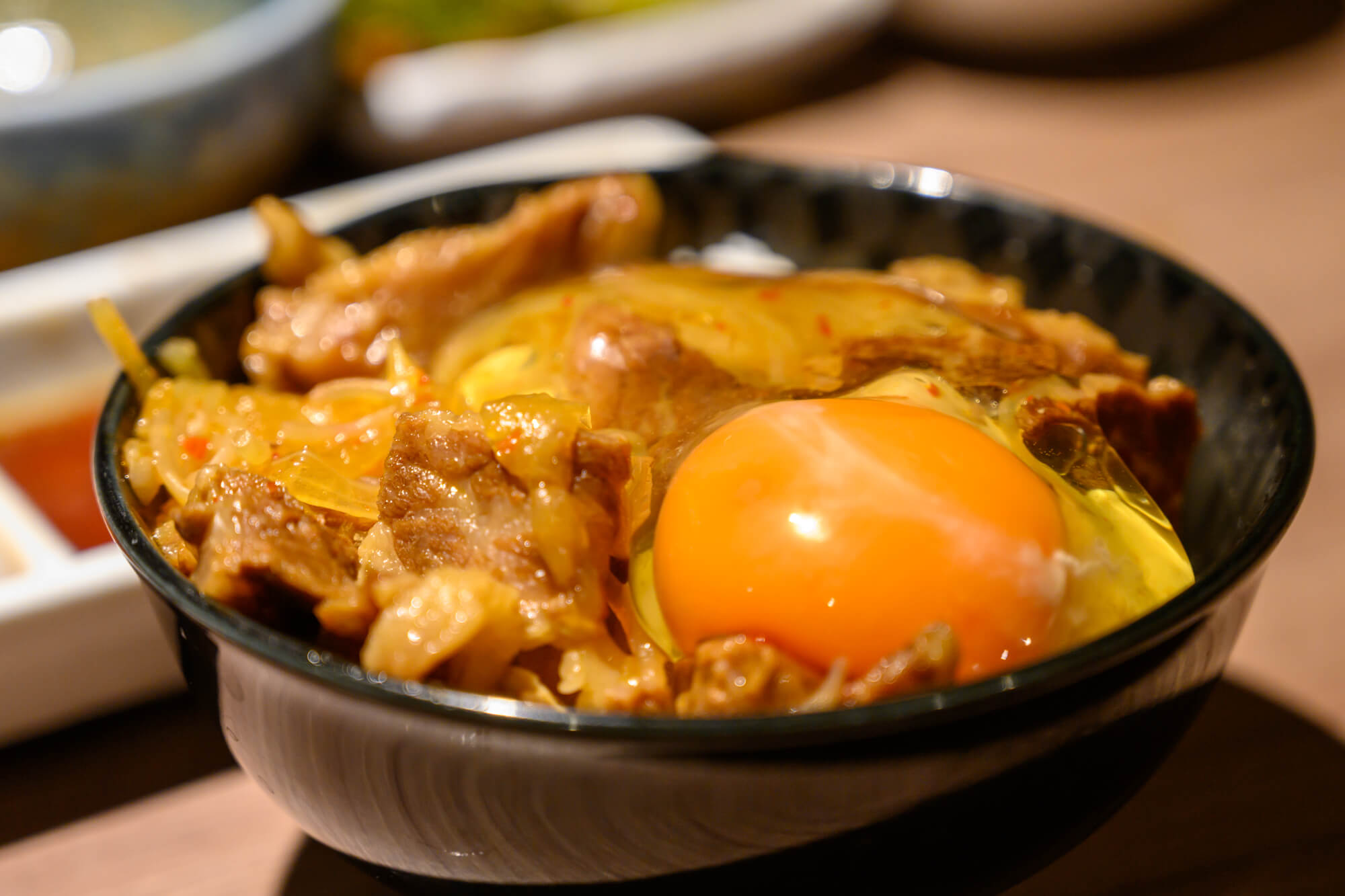 肉と日本酒の牛丼