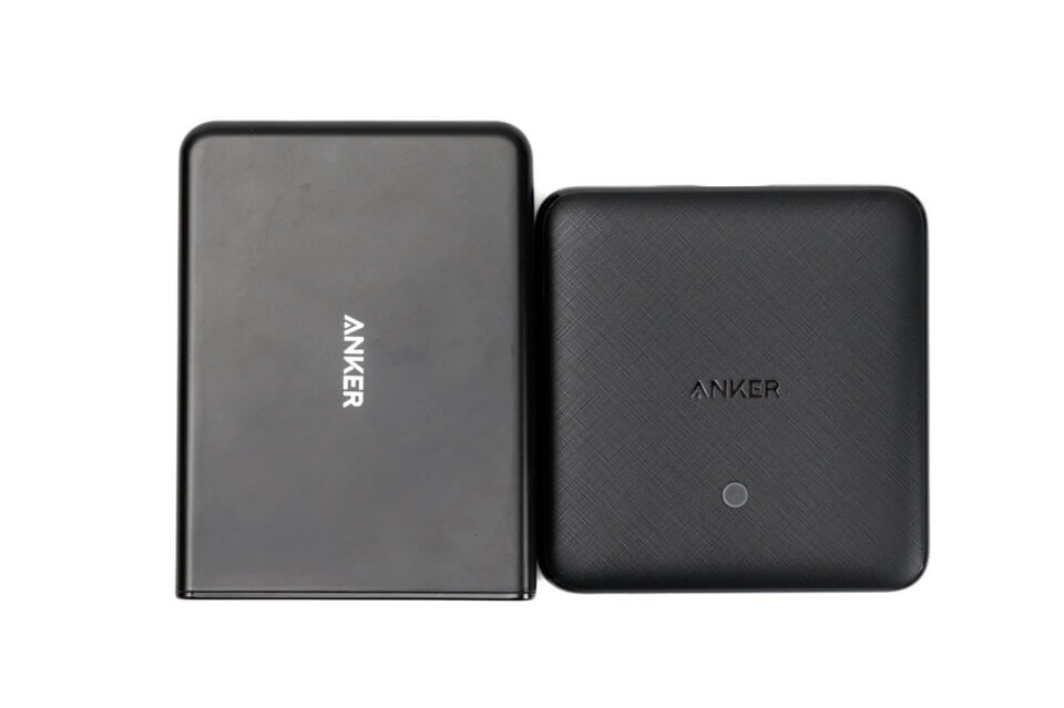 Anker PowerPort Atom III Slim (Four Ports）とAnker PowerPort+ 5 USB-C Power Delivery