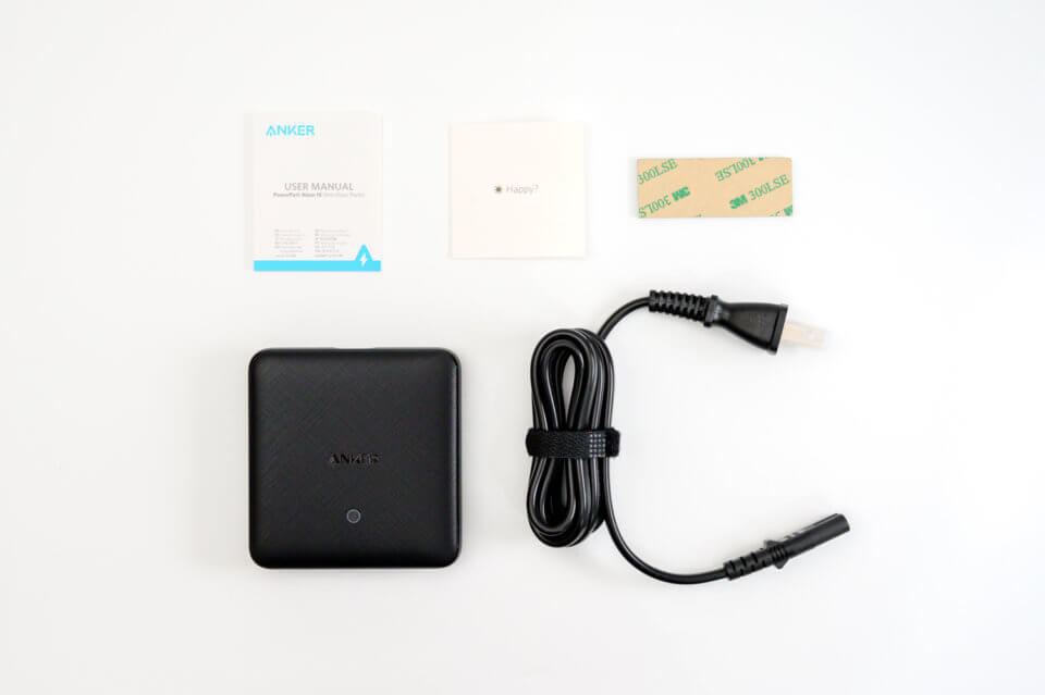 Anker PowerPort Atom III Slim (Four Ports）同梱物