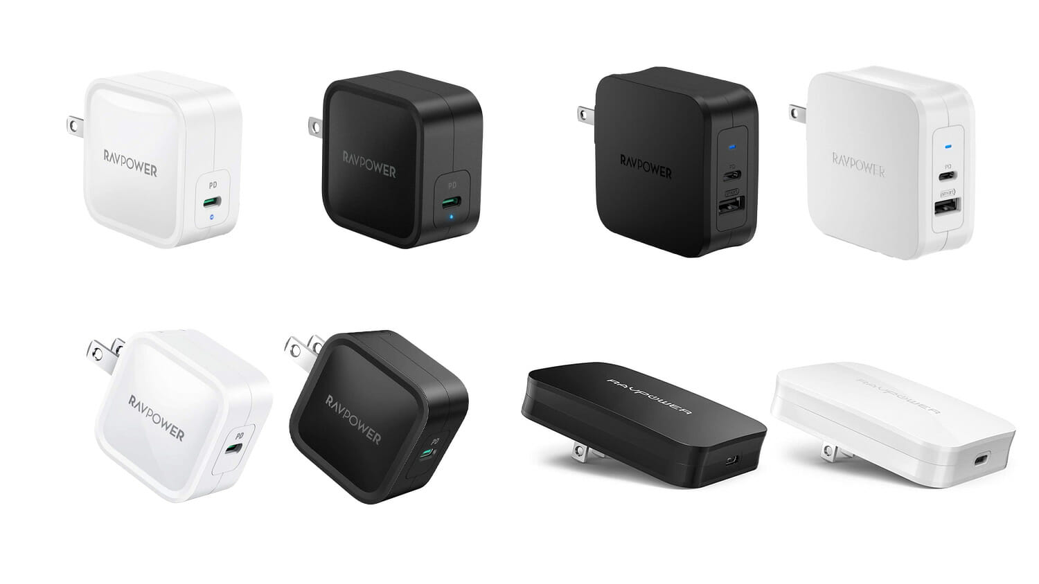 RAVPower、USB PD充電器4モデルを価格改定！61Wモデルは更に20％オフのセールを実施