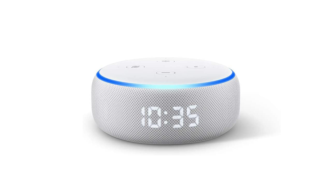デジタル時計付きのEcho Dot with Clockが3,000円オフの3,980円で販売中