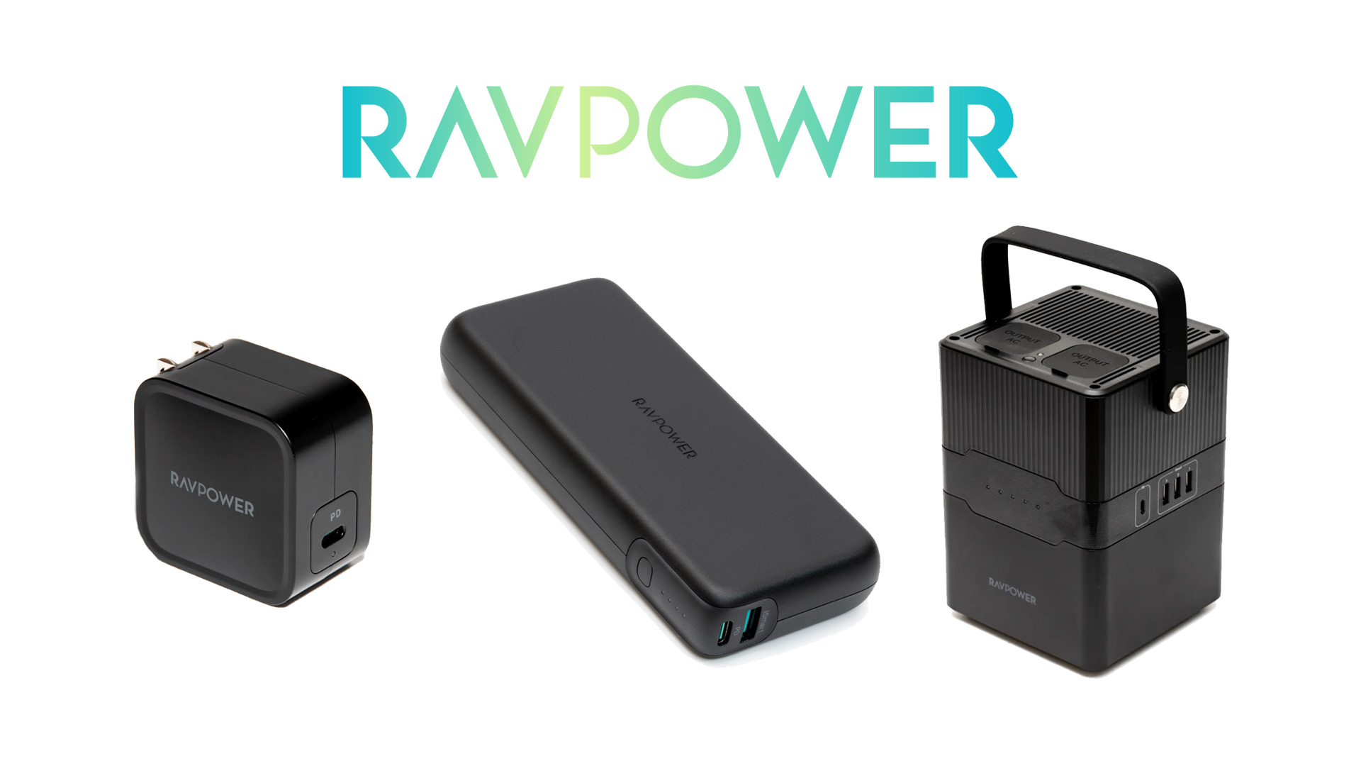 Amazon ブラックフライデー＆サイバーマンデーでRAVPowerのUSB充電器・モバイルバッテリーが安い！