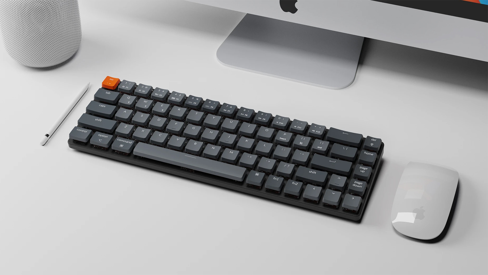 超薄型の65%キーボード「Keychron K7」がKickstarterに登場！64ドルから支援可能