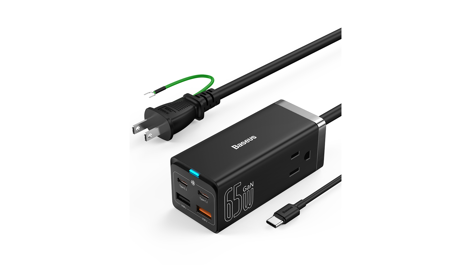 Baseus、ACポート×2を搭載した65W USB PD充電器を発売