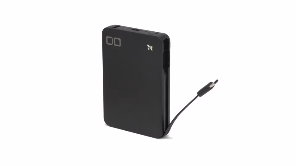 CIO SMARTCOBY Ex04 Wireless2.2 CABLE SS5K レビュー：ケーブル内蔵＋Qi2.2ワイヤレス充電の全部入りモバイルバッテリー