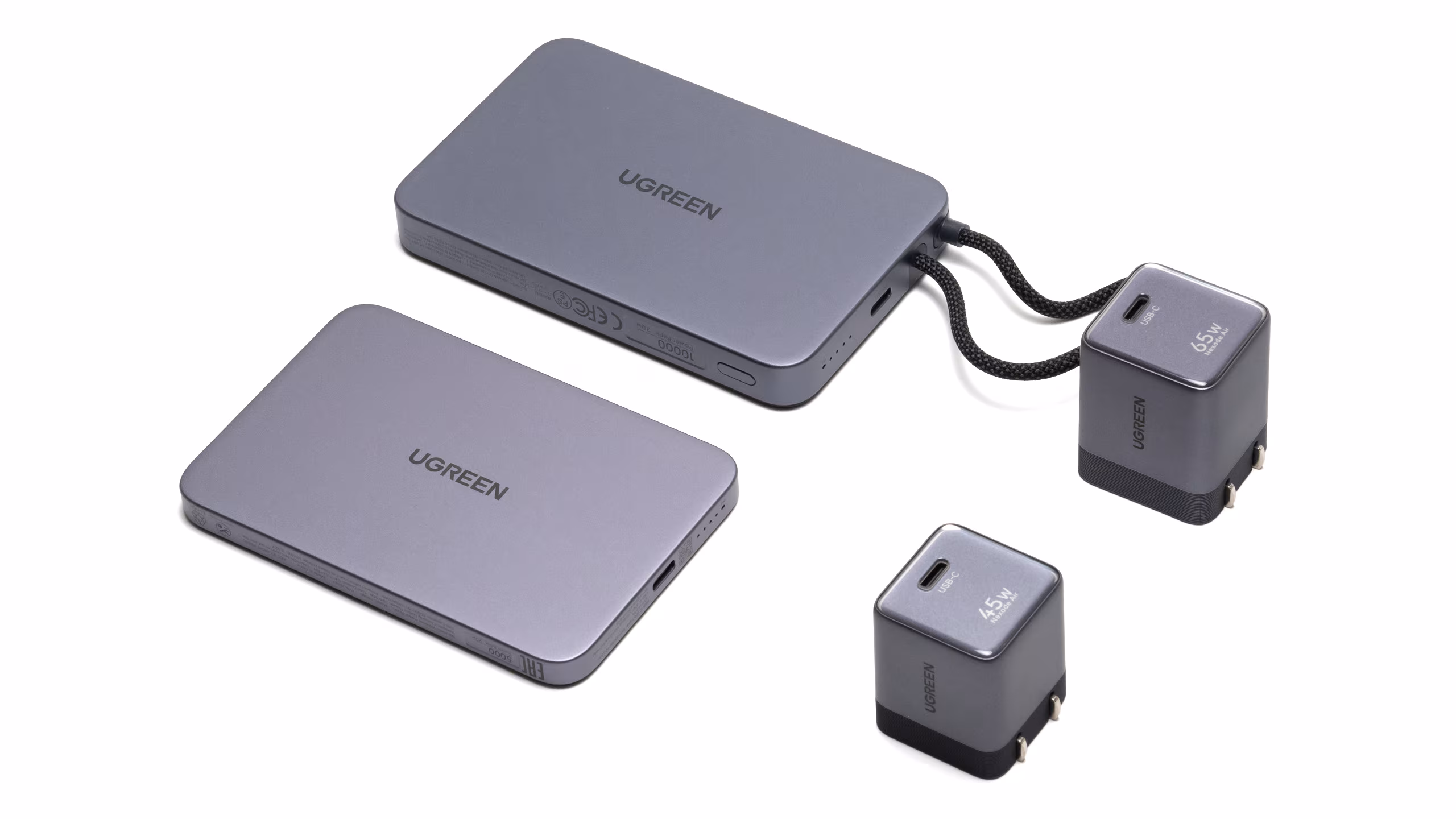 UGREEN Air シリーズ レビュー：小ささで選んだ充電器とモバイルバッテリー4製品